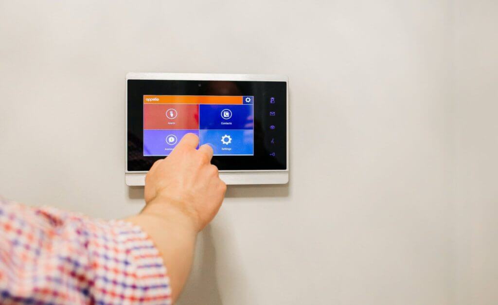 Smart Living Solutions on wall